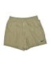 Nike 100% Polyester Solid Tan Athletic Shorts Size M - photo 1