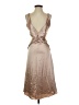 Bishop + Young 100% Polyester Tan Cocktail Dress Size S - photo 1