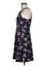 Planet Gold Floral Blue Casual Dress Size M - photo 5