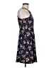 Planet Gold Floral Blue Casual Dress Size M - photo 4