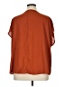 Kori America 100% Polyester Orange Short Sleeve Blouse Size XL - photo 2