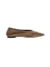 Zara 100% Leather Tan Flats Size EU 39 - photo 1