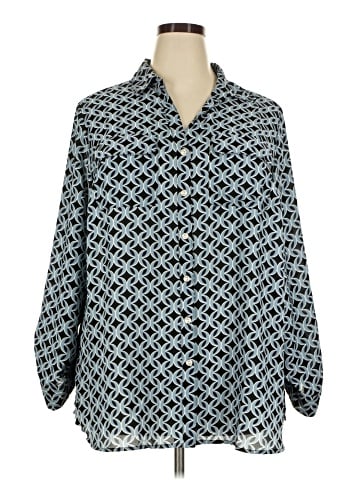 Charter Club 3/4 Sleeve Blouse (view 1)