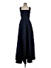 Dessy Collection 100% Polyester Blue Cocktail Dress Size 2R - photo 1
