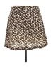 Necessary Objects 100% Polyester Print Brown Casual Skirt Size 9 - photo 1