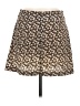 Necessary Objects 100% Polyester Print Brown Casual Skirt Size 9 - photo 2