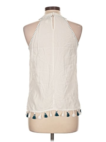 Blue Rain Sleeveless Blouse (view 2)