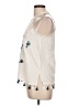 Blue Rain 100% Cotton Ivory Sleeveless Blouse Size L - photo 5