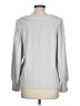 Ann Taylor LOFT Silver Pullover Sweater Size L - photo 2