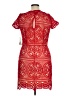 Boston Proper Red Cocktail Dress Size 14 - photo 2