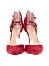 Jessica Simpson 100% Leather Red Heels Size 8 - photo 2