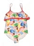 Disney Store Print Red One Piece Swimsuit Size L - photo 1
