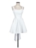 Unbranded 100% Polyester White Cocktail Dress Size 2 - photo 1