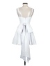 Unbranded 100% Polyester White Cocktail Dress Size 2 - photo 2