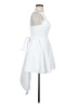 Unbranded 100% Polyester White Cocktail Dress Size 2 - photo 4