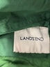 Lands' End 100% Polyester Solid Green Snow Jacket Size 8 - photo 6