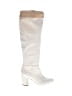 Sam Edelman 100% Leather White Boots Size 6 - photo 1