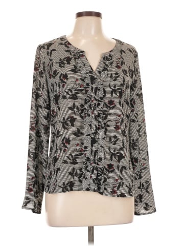 Candie's Long Sleeve Blouse (view 1)