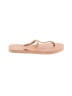 Old Navy Tan Flip Flops Size 9 - photo 1