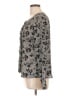 Candie's 100% Polyester Gray Long Sleeve Blouse Size L - photo 5