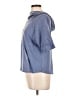 Bobbie Brooks Blue Short Sleeve Turtleneck Size L - photo 5