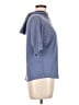 Bobbie Brooks Blue Short Sleeve Turtleneck Size L - photo 4