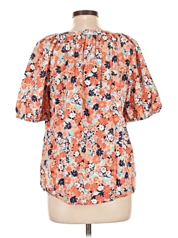 St. John's Bay Short Sleeve Blouse (view 2)
