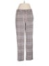 By Anthropologie Plaid Gray Casual Pants Size 6 - photo 1