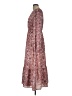 Unbranded 100% Polyester Paisley Burgundy Casual Dress Size L - photo 5