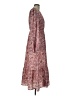 Unbranded 100% Polyester Paisley Burgundy Casual Dress Size L - photo 4