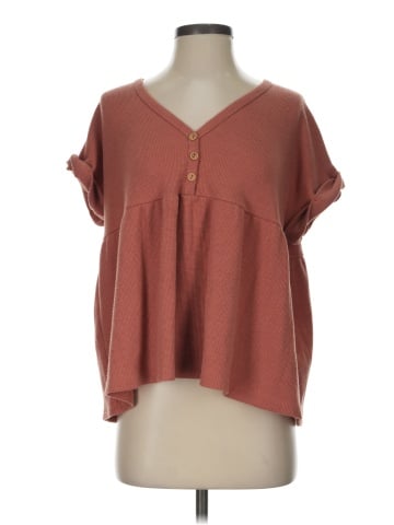 Entro Short Sleeve Henley (view 1)