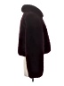 Capulet 100% Polyester Burgundy Faux Fur Jacket Size S - photo 4