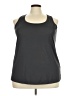 Ideology Gray Active Tank Size 3X - photo 1