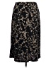 JKLA 100% Polyester Floral Black Formal Skirt Size L - photo 1