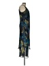 CDC Apparel 100% Polyester Tropical Blue Cocktail Dress Size 10 - photo 4