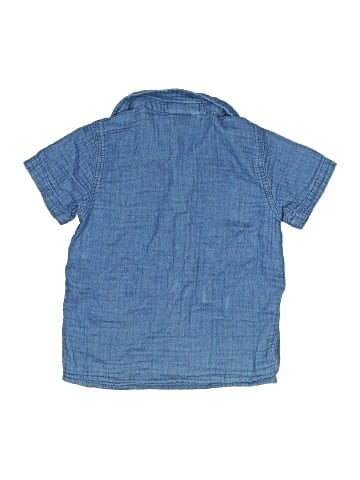 Cat & Jack Short Sleeve Button-Down Shirt (view 2)
