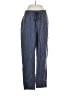 Athleta 100% Linen Stripes Blue Linen Pants Size M - photo 1