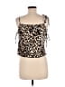Topshop Brown Sleeveless Top Size 8 - photo 2