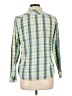 Indigo 100% Cotton Plaid Green Long Sleeve Button-Down Shirt Size L - photo 2