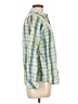 Indigo 100% Cotton Plaid Green Long Sleeve Button-Down Shirt Size L - photo 4
