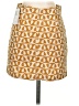 Elodie 100% Polyester Graphic Orange Casual Skirt Size XS - photo 2