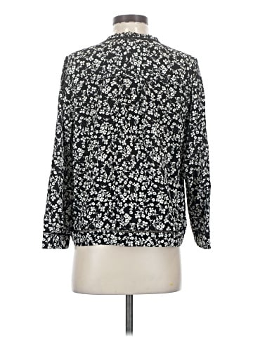 Point Sur Long Sleeve Silk Top (view 2)