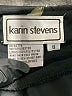 Karin Stevens 100% Polyester Floral Black Casual Dress Size 8 - photo 7