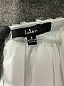Lulus 100% Polyester White Cocktail Dress Size S - photo 7