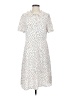 Allegra K 100% Polyester Polka Dots White Casual Dress Size S - photo 1
