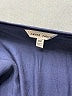 Naked Zebra 100% Polyester Blue 3/4 Sleeve Blouse Size M - photo 4