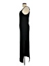Tyche Solid Black Casual Dress Size L - photo 5