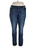 Old Navy Solid Blue Jeans Size 16 (tall) - photo 1