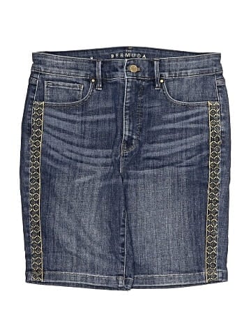 White House Black Market Denim Shorts (view 1)