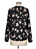Rebecca Taylor Floral Black Long Sleeve Blouse Size 6 - photo 2